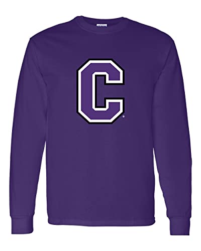 Cornell College C Long Sleeve Shirt - Purple