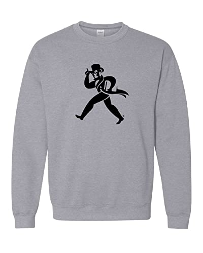 Washburn University Mascot Crewneck Sweatshirt - Sport Grey