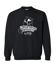 Load image into Gallery viewer, Lenoir-Rhyne University Alumni Crewneck Sweatshirt - Black
