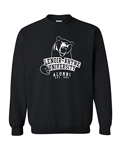 Lenoir-Rhyne University Alumni Crewneck Sweatshirt - Black
