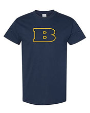 Load image into Gallery viewer, Beloit College B T-Shirt - Navy
