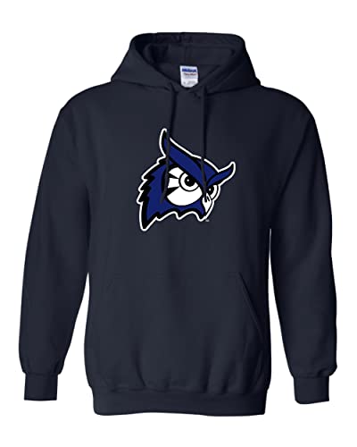 Westfield State University Owls Hooded Sweatshirt - Navy