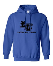 Load image into Gallery viewer, Lincoln 1 Color LU Hooded Sweatshirt - Royal
