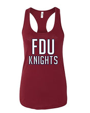 Load image into Gallery viewer, Fairleigh Dickinson Knights Ladies Tank Top - Cardinal
