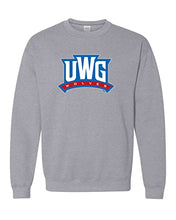 Load image into Gallery viewer, University of West Georgia UWG Wolves Crewneck Sweatshirt - Sport Grey

