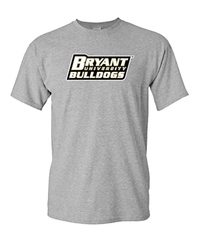 Bryant University Stacked T-Shirt - Sport Grey