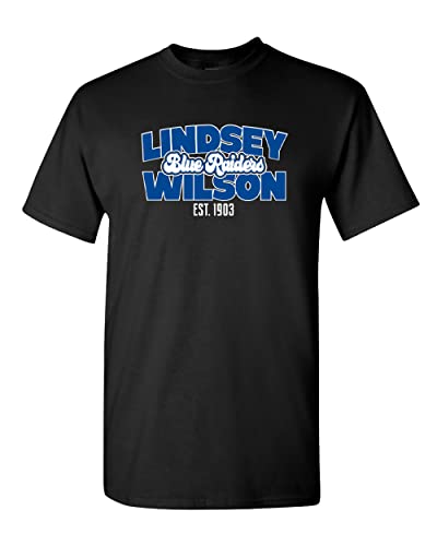 Lindsey Wilson College Est 1903 T-Shirt - Black