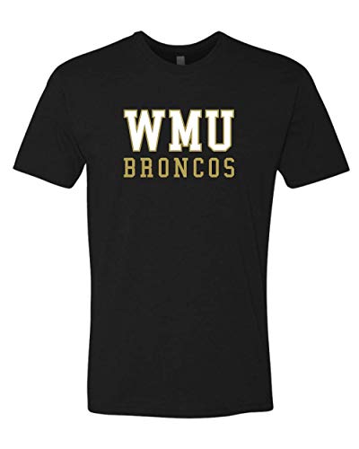 WMU Broncos Two Color Exclusive Soft Shirt - Black