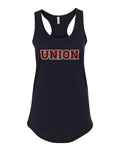 Union College Union Ladies Tank Top - Black