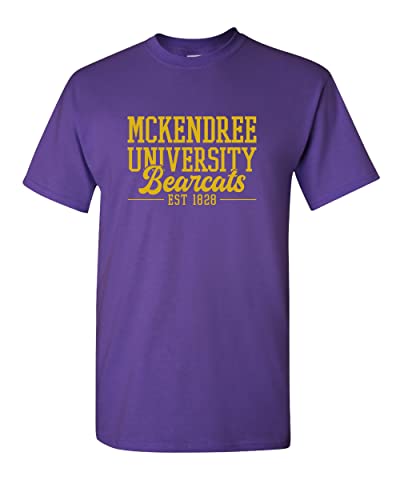 Vintage McKendree University T-Shirt - Purple