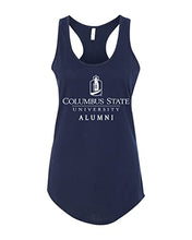 Load image into Gallery viewer, Columbus State University CSU Alumni Ladies Tank Top - Midnight Navy
