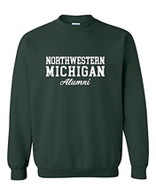 Load image into Gallery viewer, Northwestern Michigan Alumni Crewneck Sweatshirt - Forest Green
