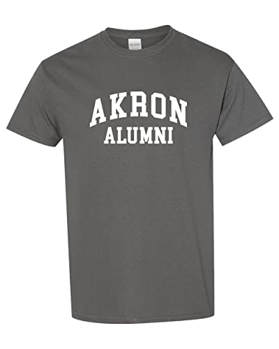 University of Akron Alumni T-Shirt - Charcoal
