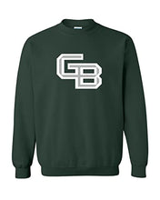 Load image into Gallery viewer, Wisconsin-Green Bay GB Crewneck Sweatshirt - Forest Green
