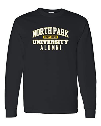 North Park University Alumni Long Sleeve T-Shirt - Black