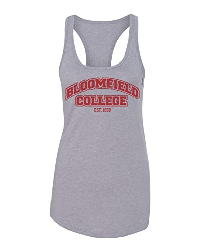 Bloomfield College Ladies Tank Top - Heather Grey