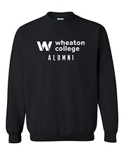 Load image into Gallery viewer, Wheaton College Alumni Crewneck Sweatshirt - Black
