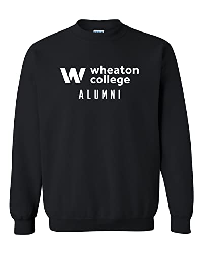 Wheaton College Alumni Crewneck Sweatshirt - Black