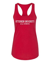Load image into Gallery viewer, Vintage Otterbein Alumni Ladies Tank Top - Red
