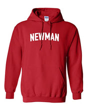 Load image into Gallery viewer, Newman University Block Hooded Sweatshirt - Red
