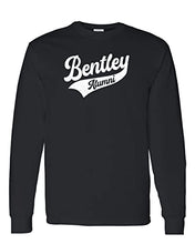 Load image into Gallery viewer, Bentley University Alumni Long Sleeve T-Shirt - Black
