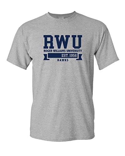 Roger Williams University T-Shirt - Sport Grey