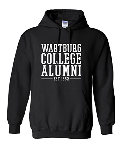 Wartburg College Alumni Hooded Sweatshirt - Black