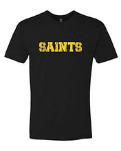 Load image into Gallery viewer, Siena Heights Distressed Saints Exclusive Soft Shirt - Black
