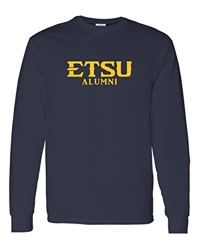 East Tennessee State Alumni Long Sleeve T-Shirt - Navy
