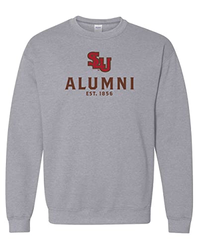 St Lawrence SLU Alumni Crewneck Sweatshirt - Sport Grey