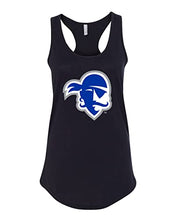 Load image into Gallery viewer, Seton Hall 1 Color Mascot Ladies Tank Top - Black
