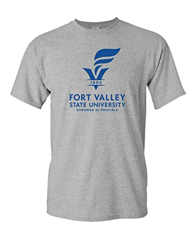 Fort Valley State University T-Shirt - Sport Grey