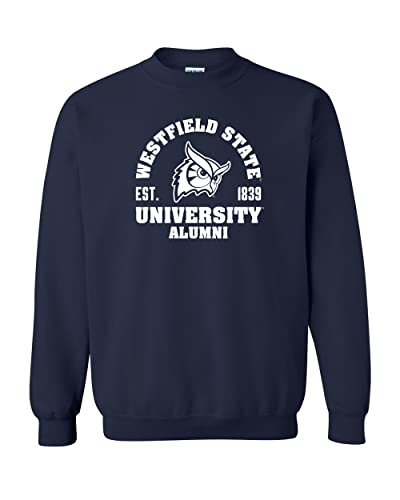 Westfield State University Alumni Crewneck Sweatshirt - Navy