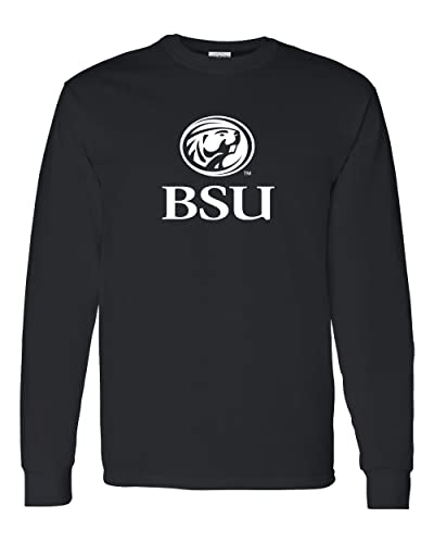 Bemidji State U BSU Long Sleeve T-Shirt - Black