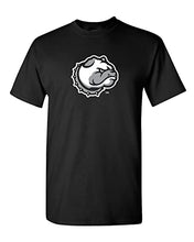 Load image into Gallery viewer, Drake University Bulldog Head T-Shirt - Black
