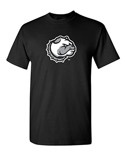 Drake University Bulldog Head T-Shirt - Black