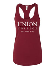 Load image into Gallery viewer, Union College Founded 1795 Ladies Tank Top - Cardinal

