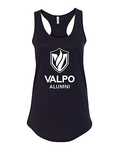 Valparaiso Valpo Alumni Ladies Tank Top - Black