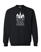 Load image into Gallery viewer, Seton Hall University Est 1856 Crewneck Sweatshirt - Black
