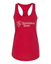 Load image into Gallery viewer, Stanislaus State Ladies Tank Top - Red
