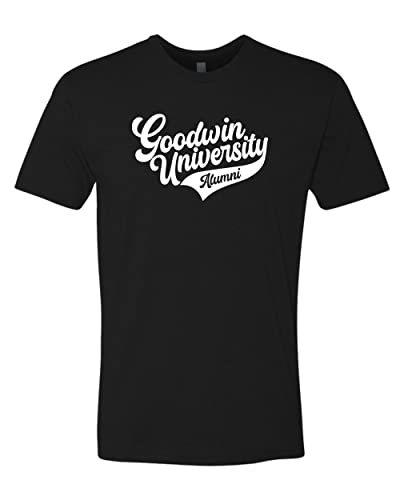 Goodwin University Alumni Soft Exclusive T-Shirt - Black