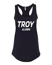 Load image into Gallery viewer, Troy University Alumni Ladies Tank Top - Black
