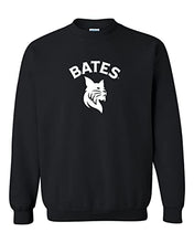 Load image into Gallery viewer, Bates College Bobcats Crewneck Sweatshirt - Black
