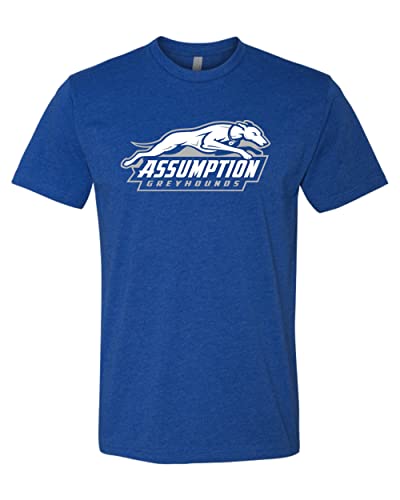 Assumption University Greyhounds Logo Exclusive Soft Shirt - Royal