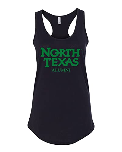 University of North Texas Alumni Ladies Tank Top - Black