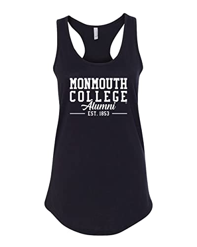 Monmouth College Alumni Ladies Tank Top - Black