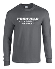 Load image into Gallery viewer, Fairfield University Alumni Long Sleeve Shirt - Charcoal

