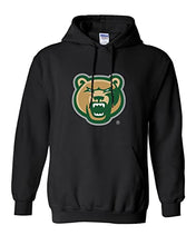 Load image into Gallery viewer, Georgia Gwinnett College Bear Head Hooded Sweatshirt - Black

