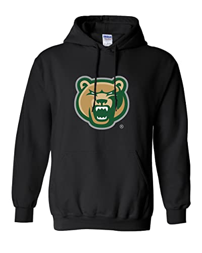 Georgia Gwinnett College Bear Head Hooded Sweatshirt - Black