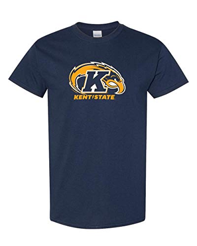 Kent State Full Logo T-Shirt - Navy